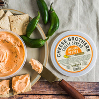 Jalapeño Pepper Cheese Spread 8 oz – Cheese Brothers