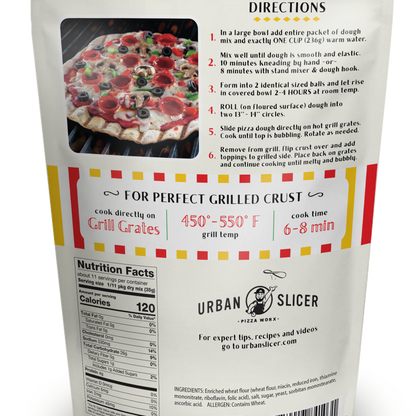 Outdoor Grilling Pizza Dough 13.4 oz – Urban Slicer Pizza Works