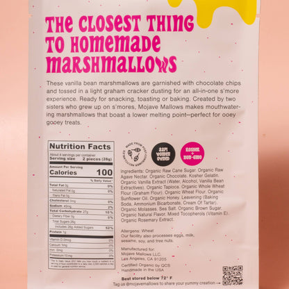 S'more Speckled Marshmallows Organic Wholesome 4.5 oz – Mojave Mallows