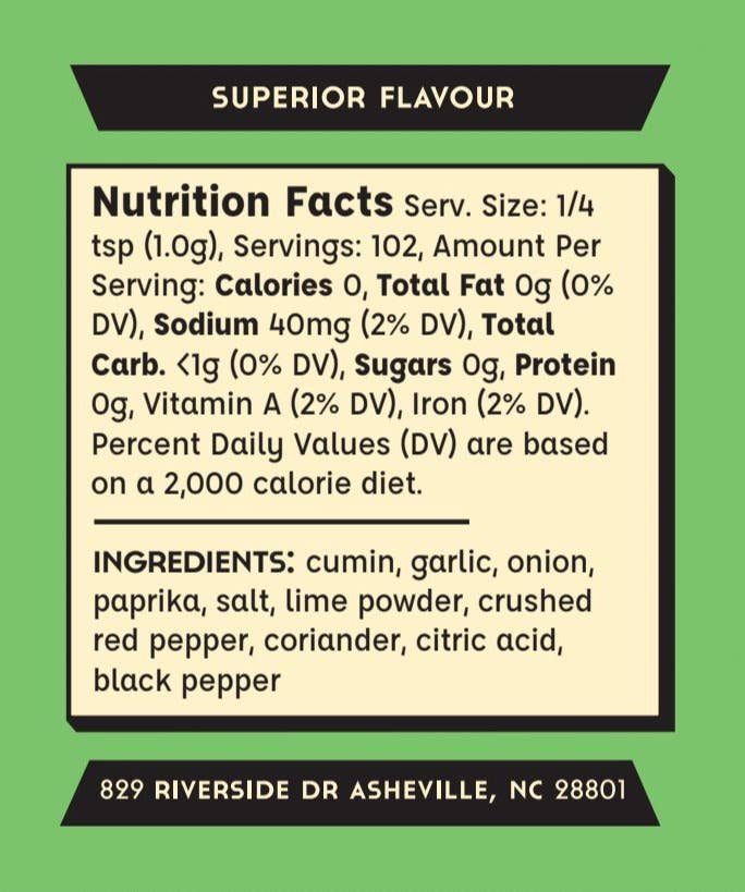 Chilli Lime 3.3oz - Spicewalla