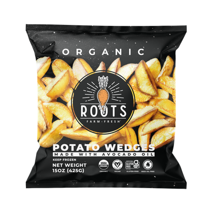 Organic White Potato Wedges 15oz - Roots Farm Fresh