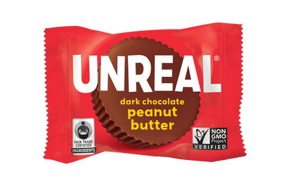 Dark Chocolate Peanut Butter Cups 0.033 lb – Unreal