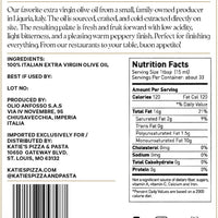 Extra Virgin Olive Oil Small Batch Cold Pressed 16.9fl oz - Katie's