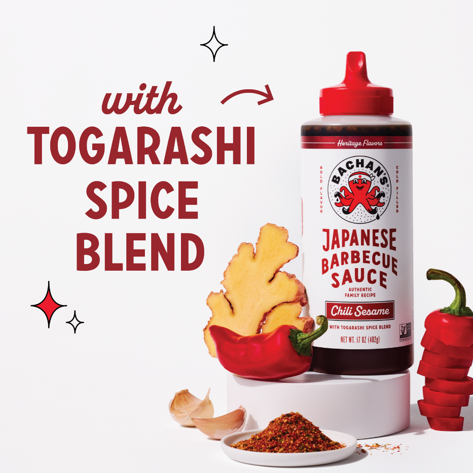 Chili Sesame Japanese Barbecue Sauce 17oz – Bachan's