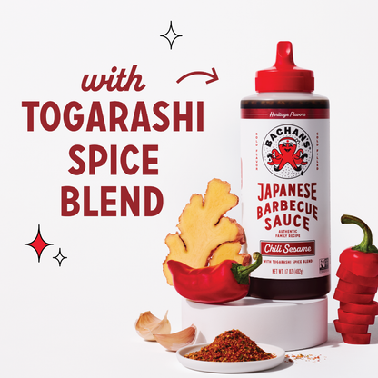 Chili Sesame Japanese Barbecue Sauce 17oz – Bachan's