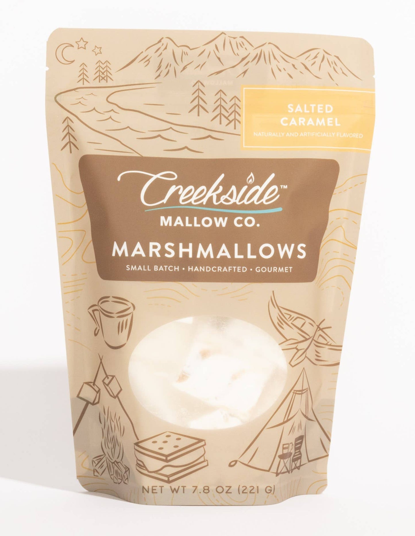 Salted Caramel Marshmallow 7.8oz - Creekside Mallow