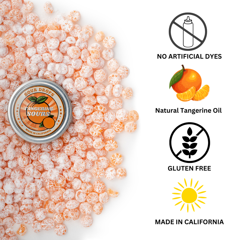 Tangerine Sours 3.5 oz – Sour Drops