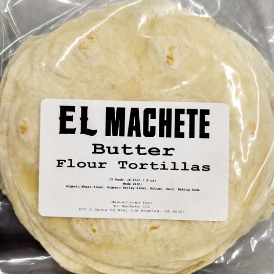 Flour Tortilla Butter 5" 8 oz – El Machete