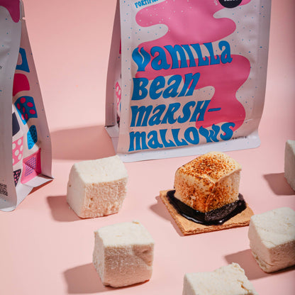 Vanilla Bean Marshmallows Organic Non-GMO Gluten-Free 4.5 oz – Mojave Mallows