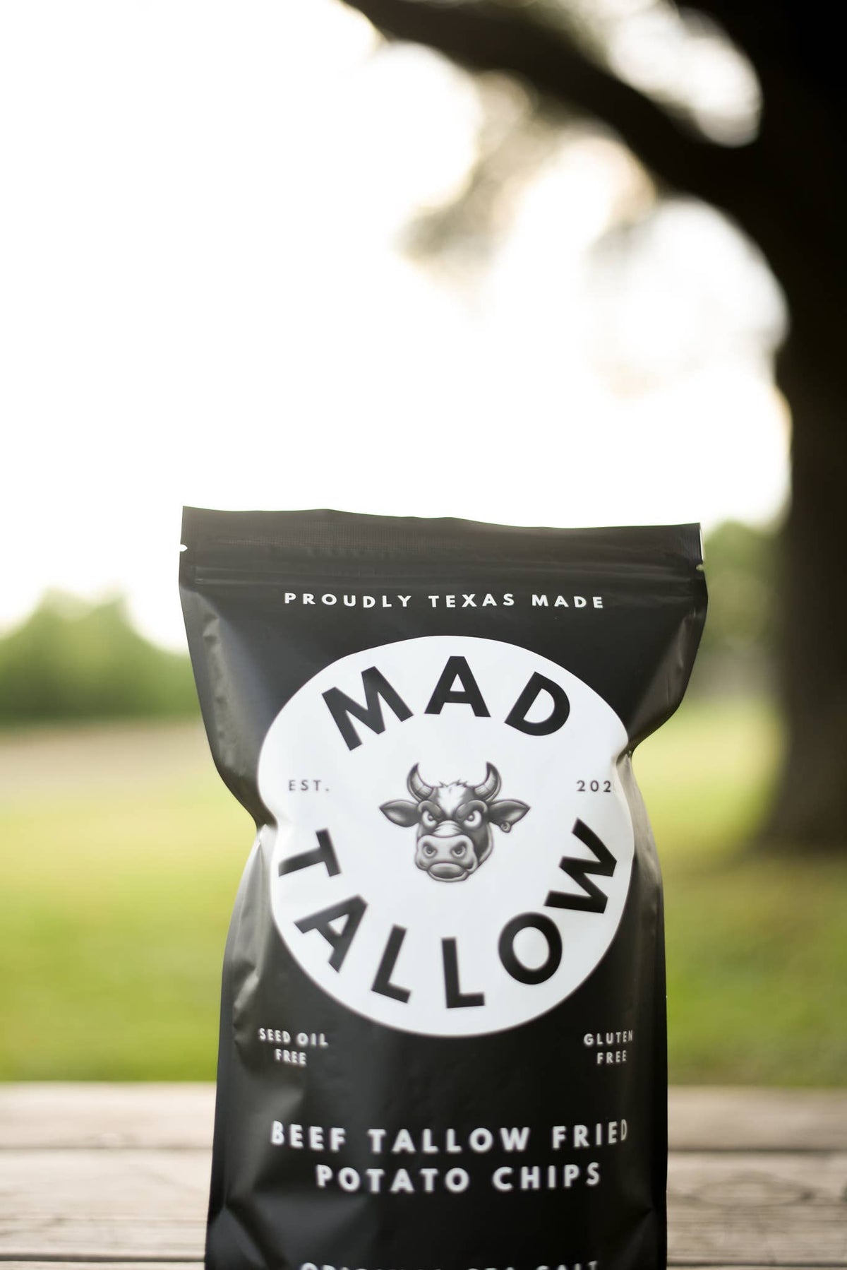 Ranchers Original Sea Salt Beef Tallow Chips 4 oz - Mad Tallow