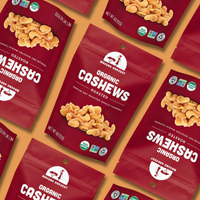 Organic Roasted Cashews 4 oz – Mavuno Harvest Organics