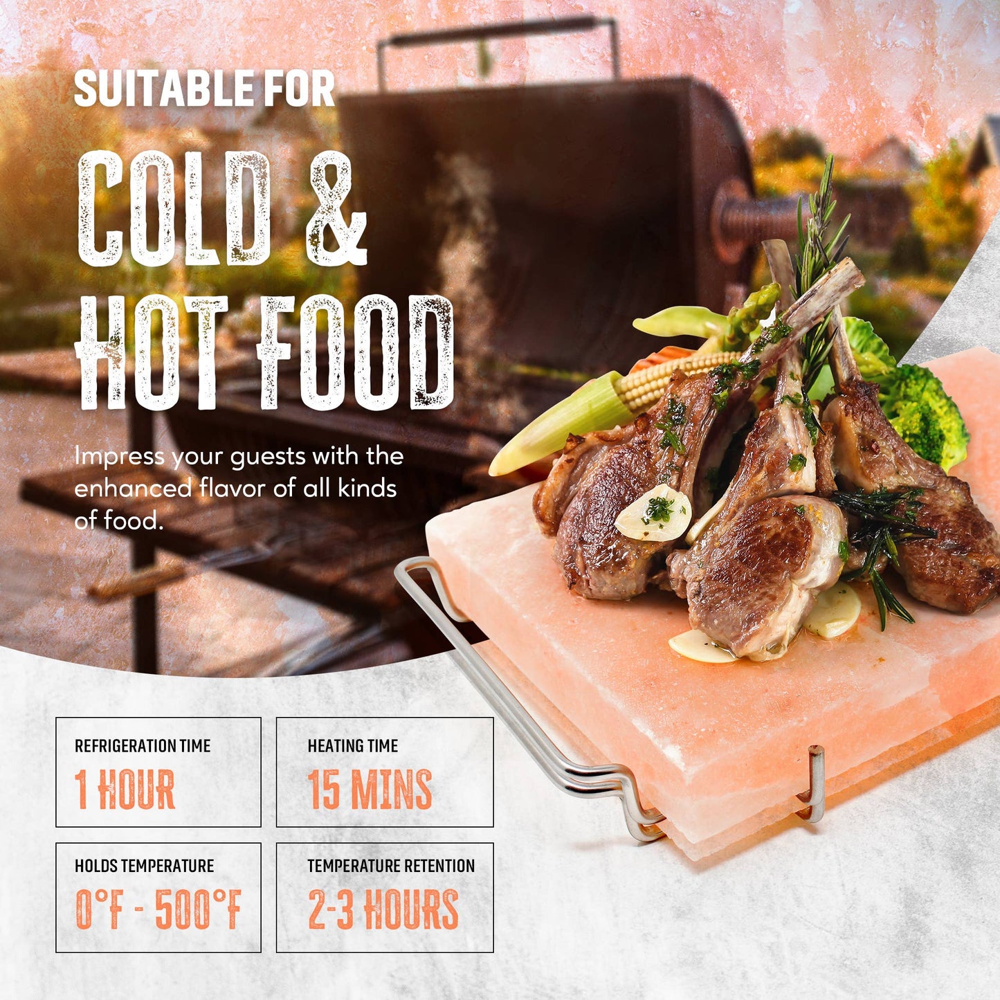Natural Himalayan Salt Block Cooking Plate