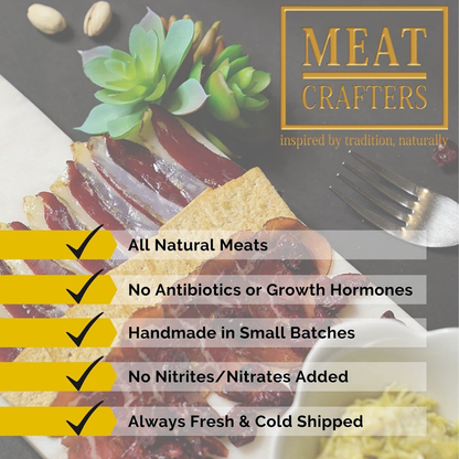 Thick-Cut Black Pepper Bacon Maple-Cured 16 oz – Meat Crafters Inc