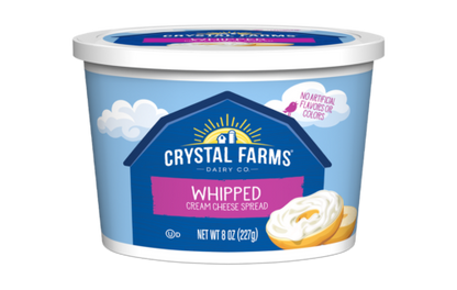 Whipped Cream Cheese 8 oz – Crystal Farms