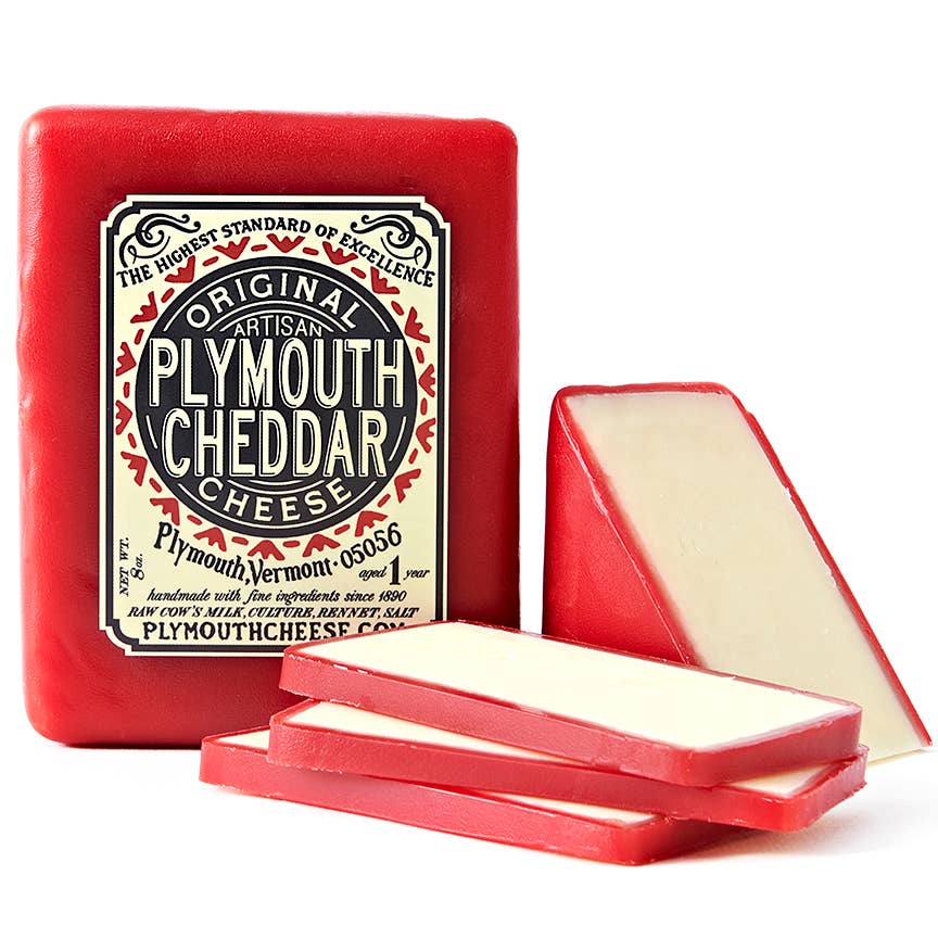 Plymouth Cheddar 8 oz – Plymouth Cheese