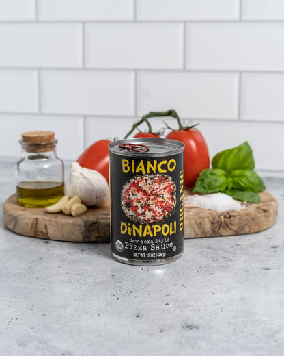 Organic New York Style Pizza Sauce 15 oz – Bianco Dinapoli
