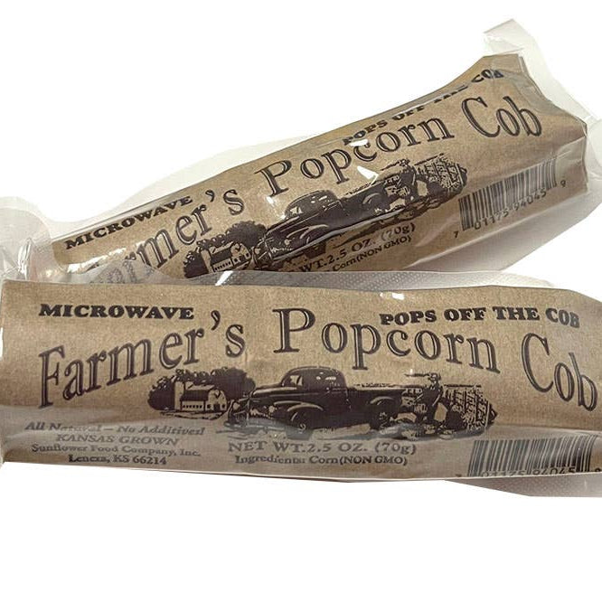 Farmer's Popcorn's Cob 2.5oz - Sunflower Food Company