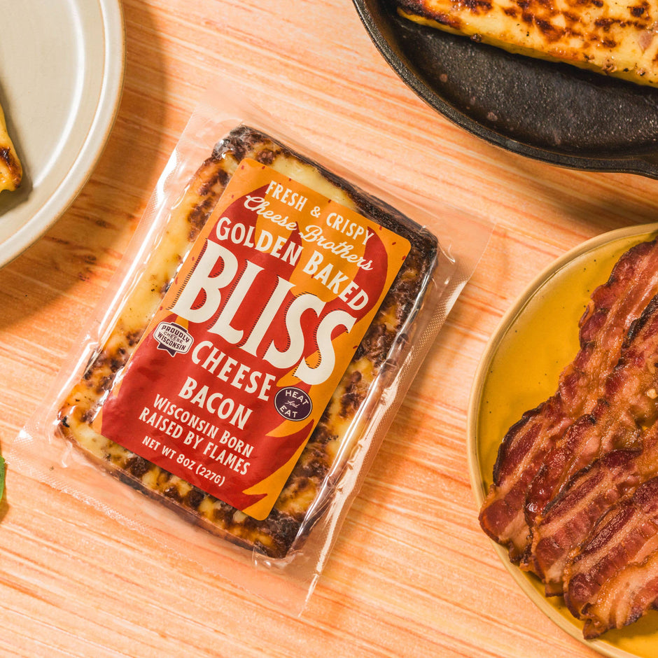 Bacon Golden Baked Bliss Cheese 8 oz – Cheese Brothers