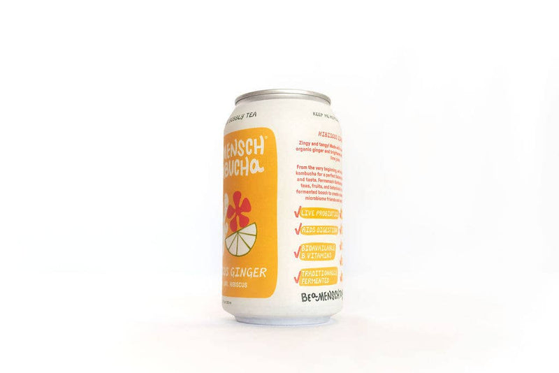 Hibiscus Ginger Kombucha 12 oz – Fermensch Kombucha