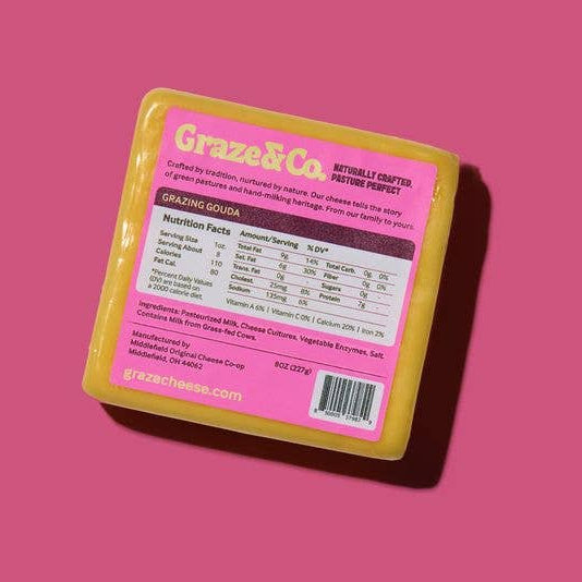 Grazing Gouda 8oz Artisanal Cheese - Graze & Co