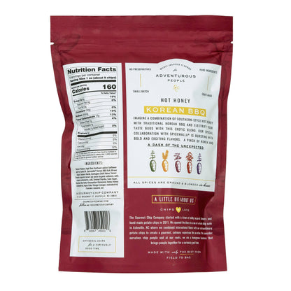 Hot Honey Korean BBQ Thick Cut Potato Chips 4oz