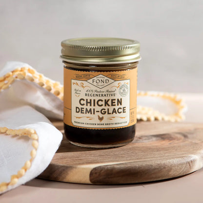 Chicken Demi-Glace 100% Pasture-Raised & Regenerative 7 fl oz - Fond