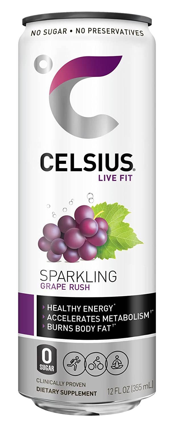 Peach Vibes Sparkling Fitness Drink 12 oz – Celsius