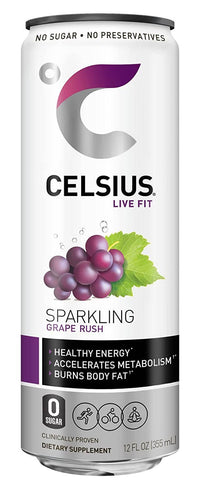 Peach Vibes Sparkling Fitness Drink 12 oz – Celsius