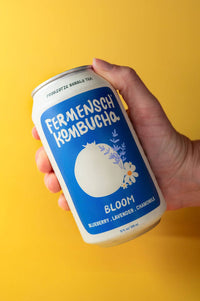 Blueberry Lavender Chamomile Kombucha 12 oz – Fermensch Kombucha