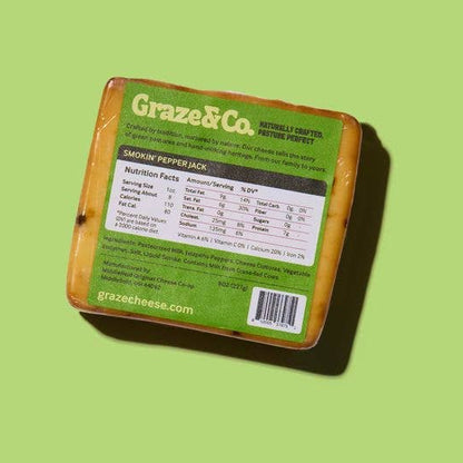 Smokin' Pepper Jack 8 oz – Graze & Co