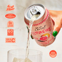 Grapefruit Lime Tepache Mexican Soda 12oz - De La Calle
