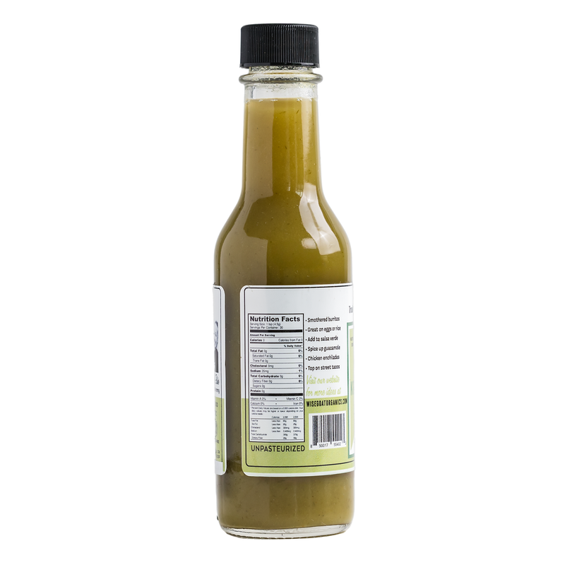 Green Kraut Hot Sauce 5 oz – Wise Goat Ferments