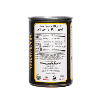 Organic New York Style Pizza Sauce 15 oz – Bianco Dinapoli