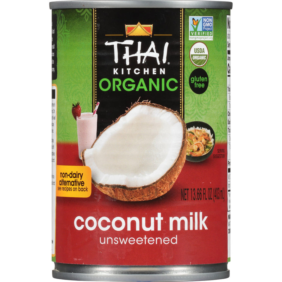 Organic Unsweetened Coconut Milk 13.66 oz – Thai Kitchen