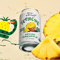 Pineapple Spice Tepache Mexican Soda 12oz - De La Calle
