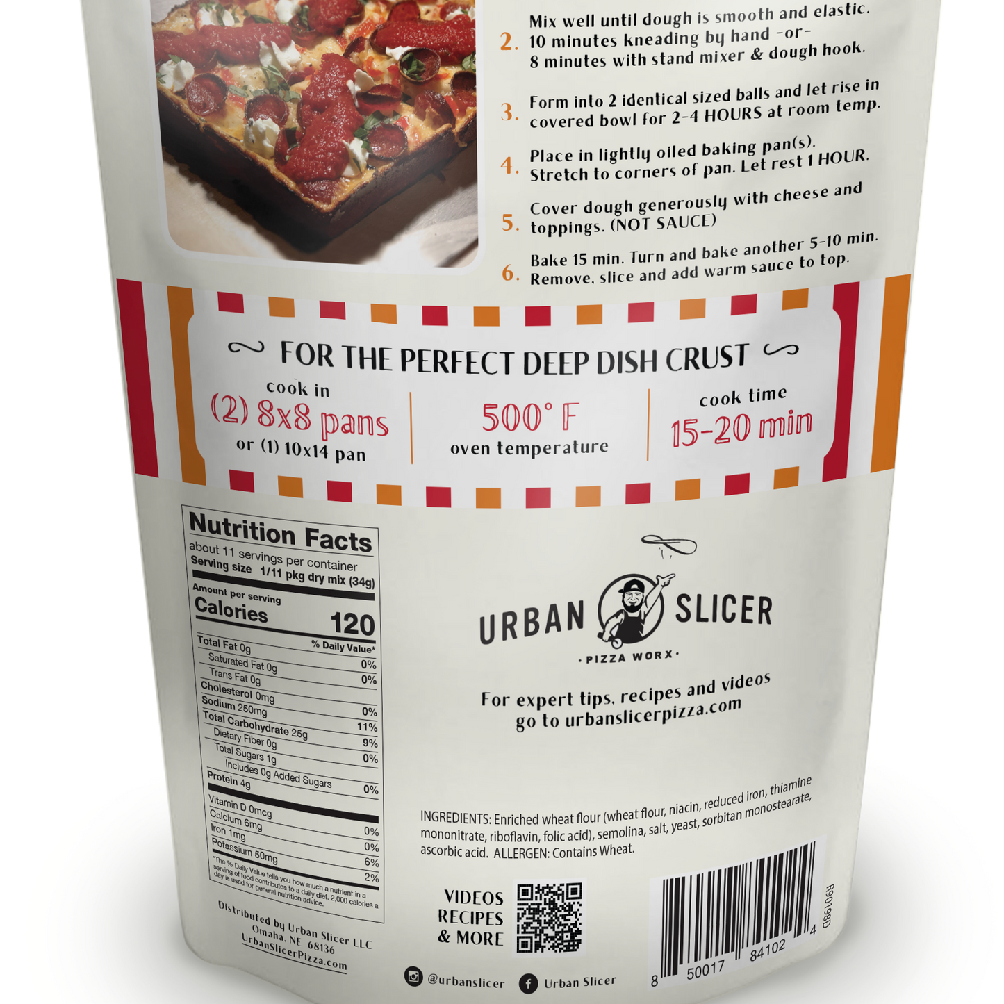 Epic Deep Dish Pizza Dough 13.2 oz – Urban Slicer Pizza Works