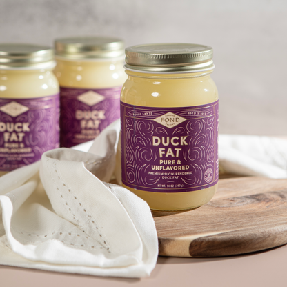 Pure & Unflavored Duck Fat 14 oz – Fond