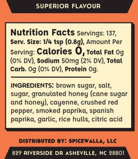Hot Honey BBQ Rub 3.6oz - Spicewalla