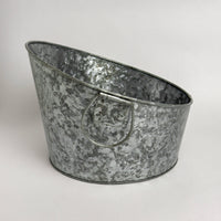 Tapered Galvanized Ice Tub 6 gal - India Handicrafts