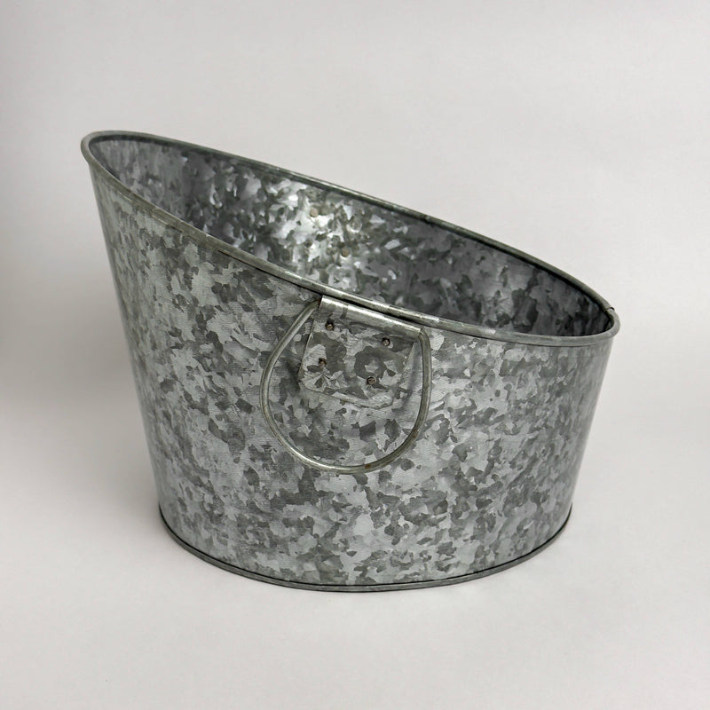 Tapered Galvanized Ice Tub 6 gal - India Handicrafts