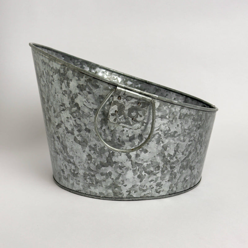 Tapered Galvanized Ice Tub 6 gal - India Handicrafts