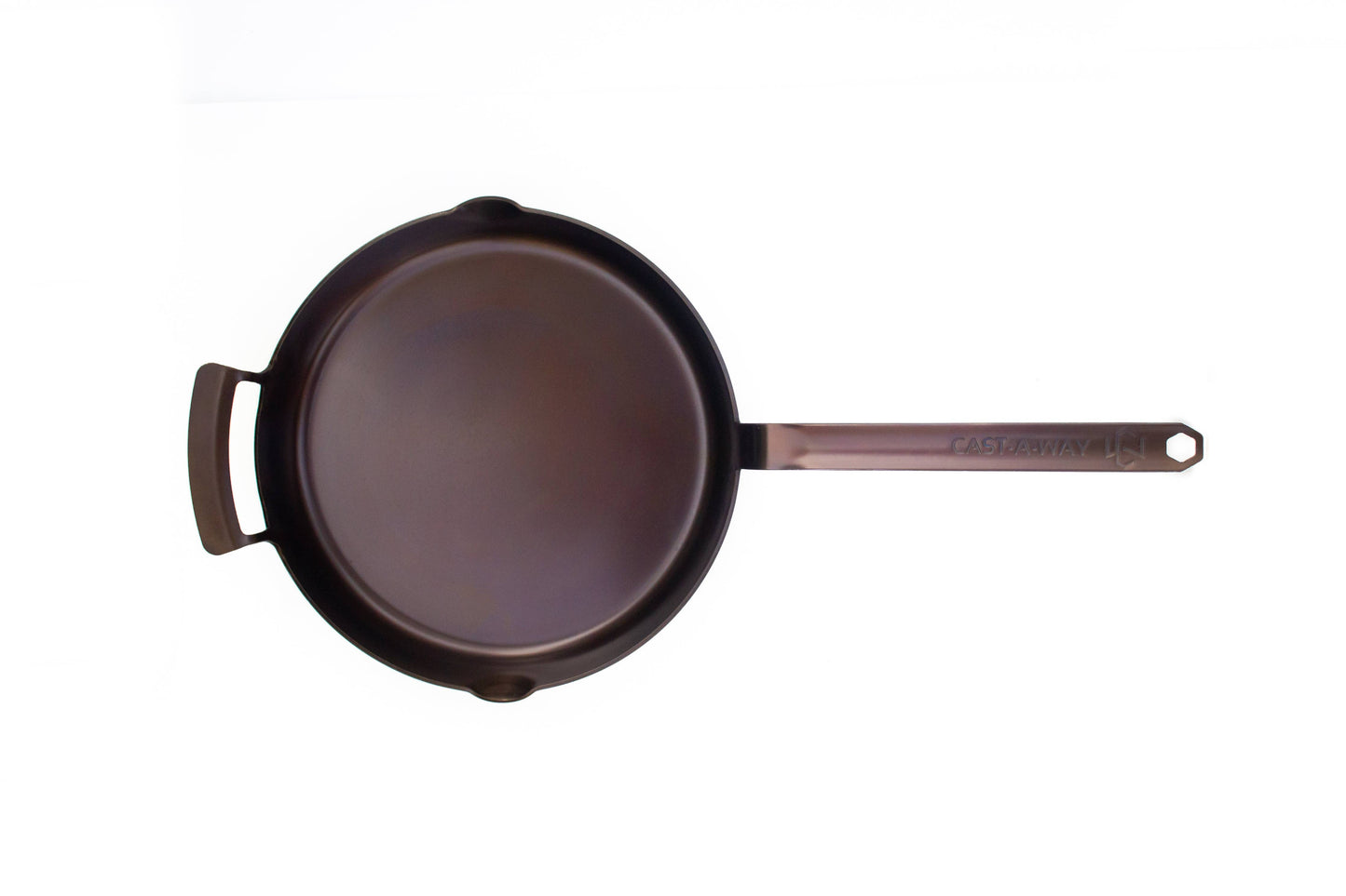 Carbon Steel Skillet 12" - Cast-A-Way Carbon