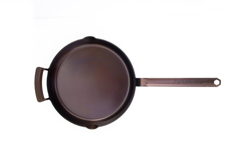 Carbon Steel Skillet 12" - Cast-A-Way Carbon