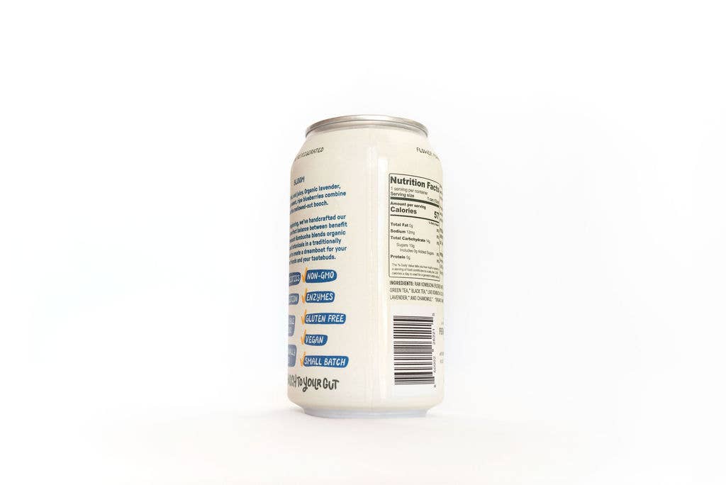 Blueberry Lavender Chamomile Kombucha 12 oz – Fermensch Kombucha