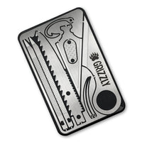 Grizzly Adventure Card Wallet Survival Tool - Lucky Jack