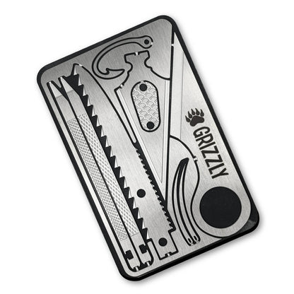 Grizzly Adventure Card Wallet Survival Tool - Lucky Jack