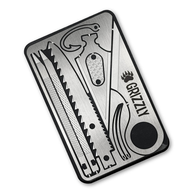 Grizzly Adventure Card Wallet Survival Tool - Lucky Jack