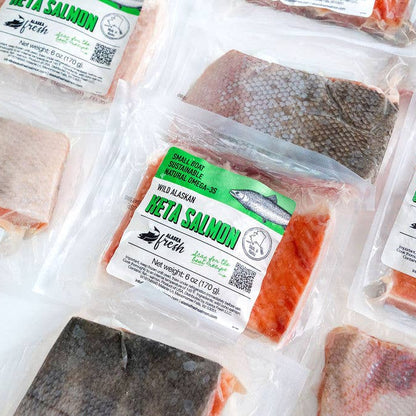 Keta Salmon 6 oz – Alaska Fresh Seafood