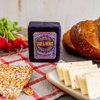 Sage & Herb Cheddar 8 oz – Plymouth Cheese