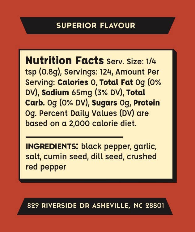 Classic Steak Rub 3.5oz - Spicewalla